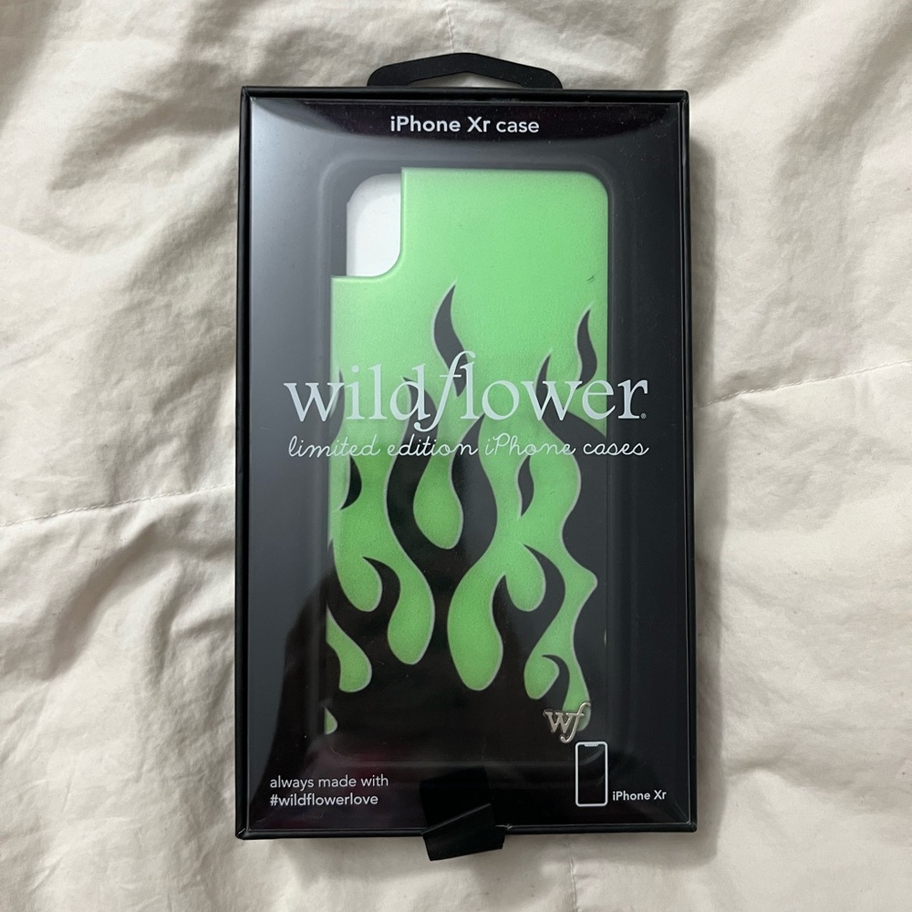 iPhone XR Wildflower Flames Case